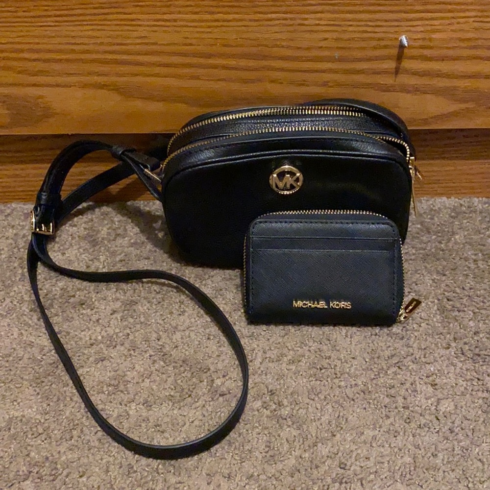 Michael Kors crossbody with wallet